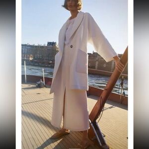 Zara GOLD BUCKLE SKIRT